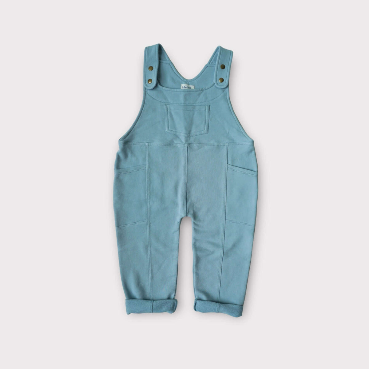 Organic Cotton French Terry Dungarees