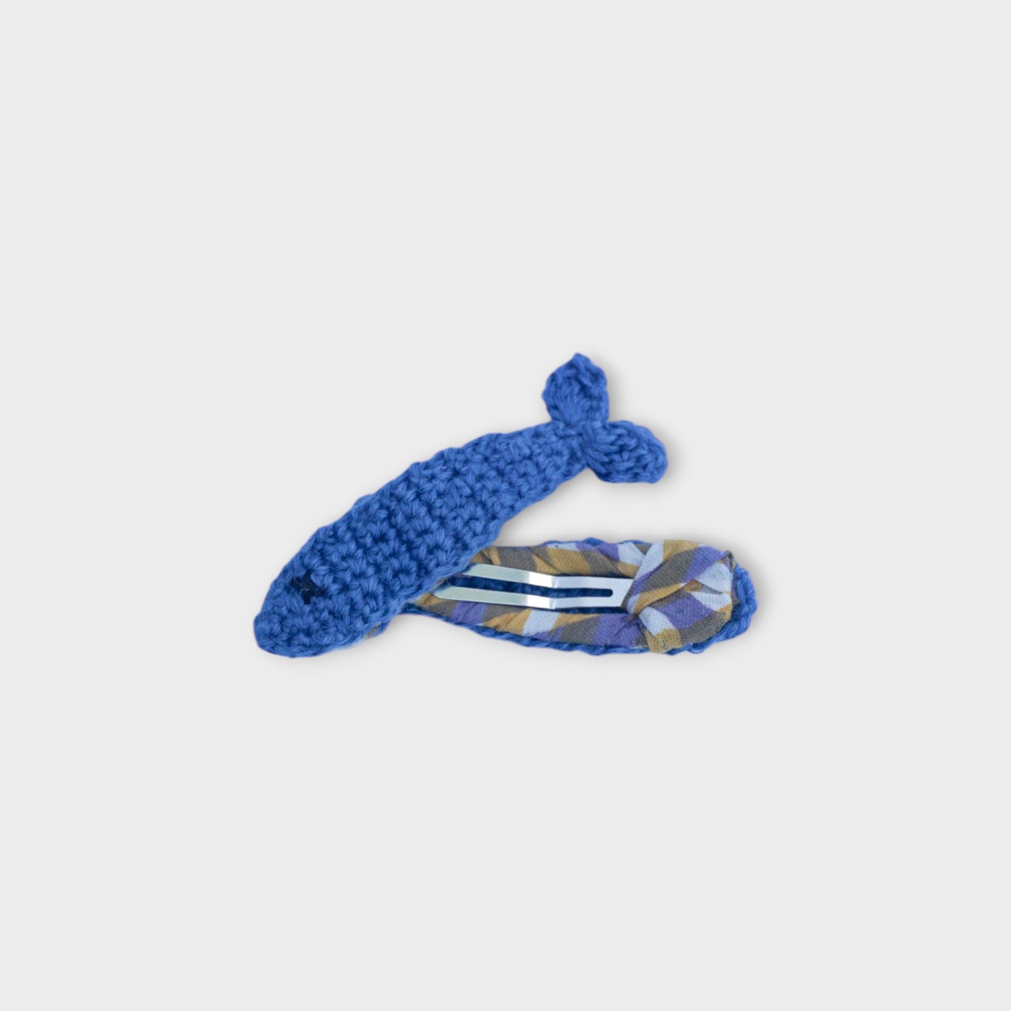 Hand Crocheted Organic Cotton Hair Clip