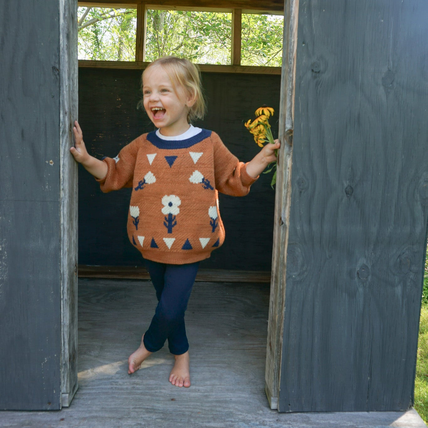 PRE-ORDER Wool/Baby Alpaca Cottagecore Crewneck Sweater