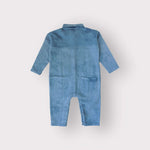 Load image into Gallery viewer, Campbell Indigo Dyed French Terry Boiler suit
