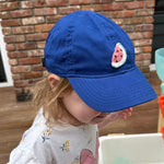 Load image into Gallery viewer, toddler wearing blue baseball hat with watermelon
