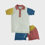 Load image into Gallery viewer, Colorblocked Organic Cotton James Drawstring Knit Short
